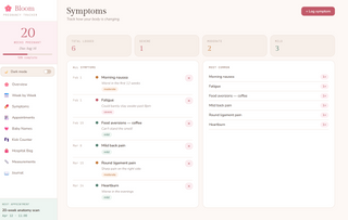 Bloom — Pregnancy Tracker with Symptoms, Kicks & Baby Names